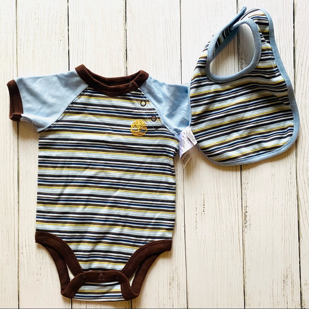 Vintage Baby Timberland Onesie Set
